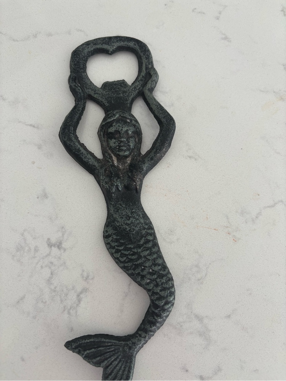 Caste Iron Vertigris Mermaid Bottle Opener